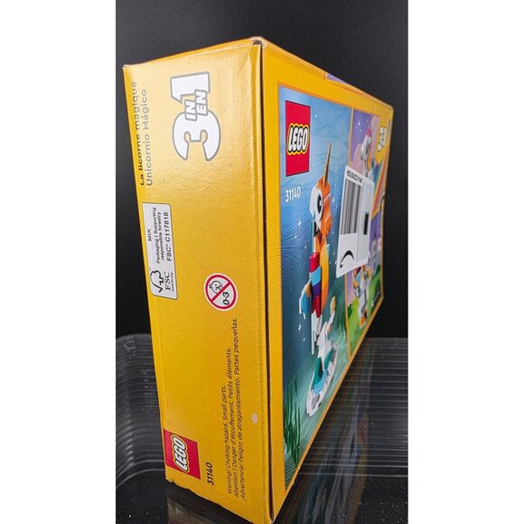 Lego Creator 3-in-1 Magical Unicorn Set #31140  145 Pieces  Age 7+ - Picture 5 of 10